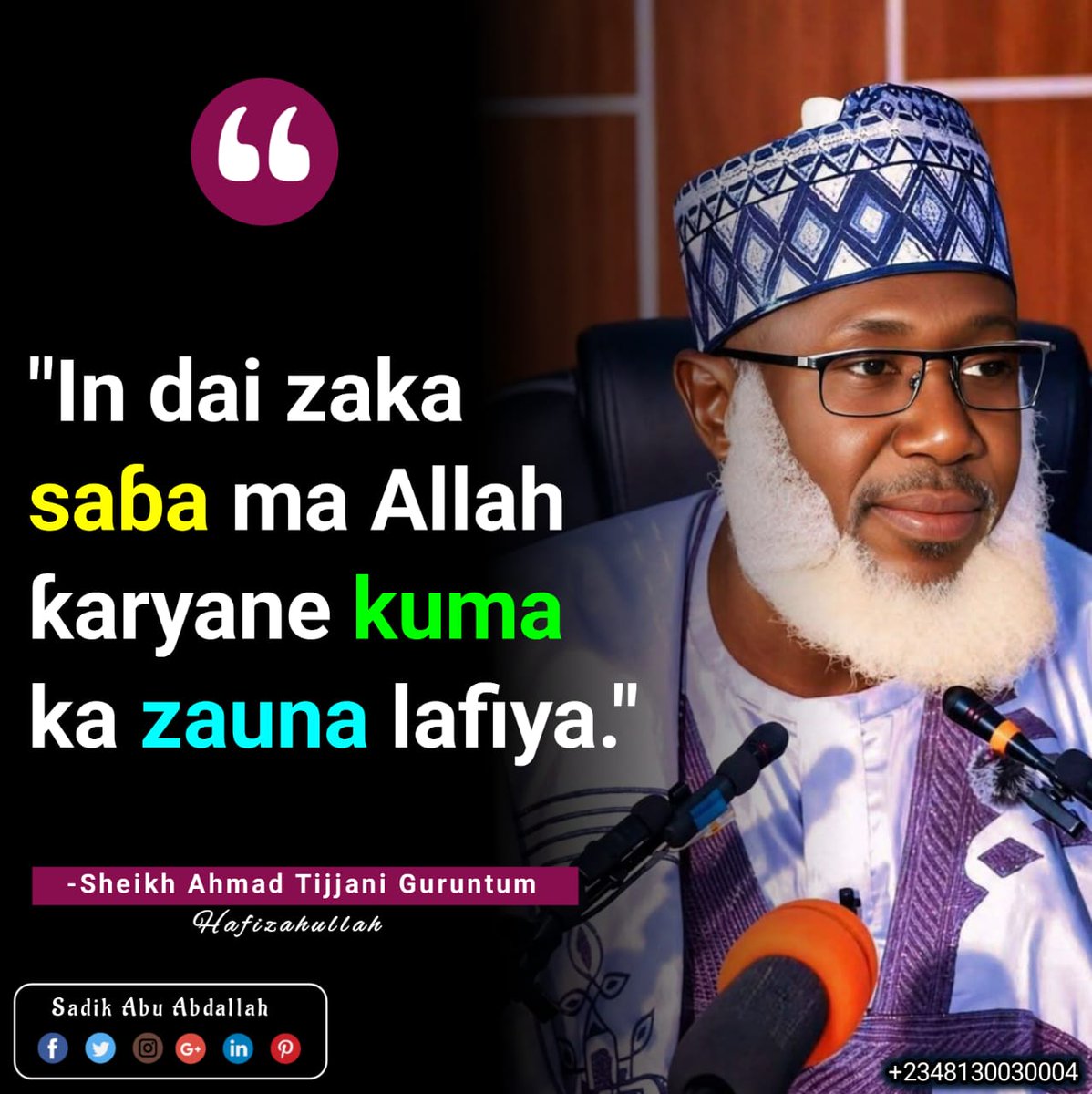 Muhammad_Bsarky's tweet photo. Ba maganan zaman Lafiya. https://t.co/QrquCGAkJ5