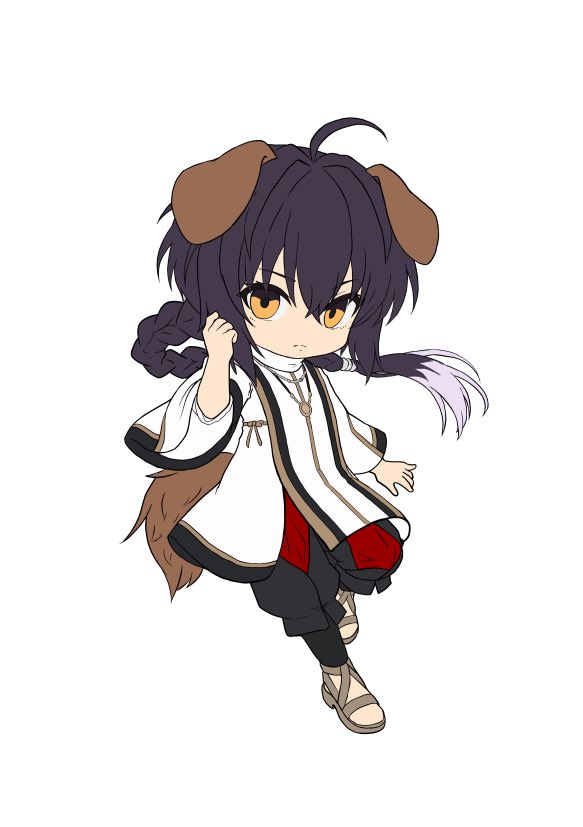 junjun_camp's tweet photo. 嫁さま依頼
Fate/Samurai Remnant セイバーのミニキャラ（犬耳） https://t.co/PHJbbtVGRn
