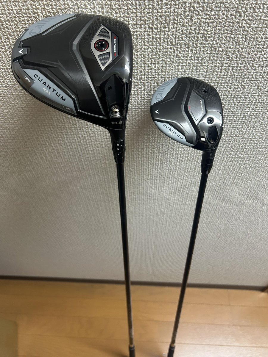 JustBeNappa's tweet photo. my new gear…（2/2）

出荷日の関係でウェッジだけ未着だけど、一旦最低限揃ったぞ！！💪💪💪
どうせまだ増える（） https://t.co/rYNkKU9yro