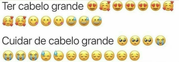 SalonLineBrasil's tweet photo. E ninguém pra vir desembaraçar meu cabelo por mim! https://t.co/BufX75dItQ