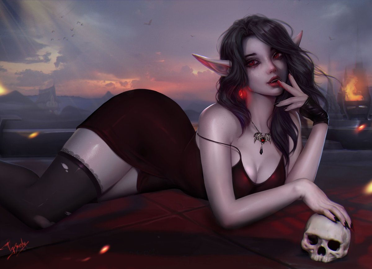 TigrSasha1's tweet photo. My art with hints of red❤️‍🔥 https://t.co/uxwIx9ozDx