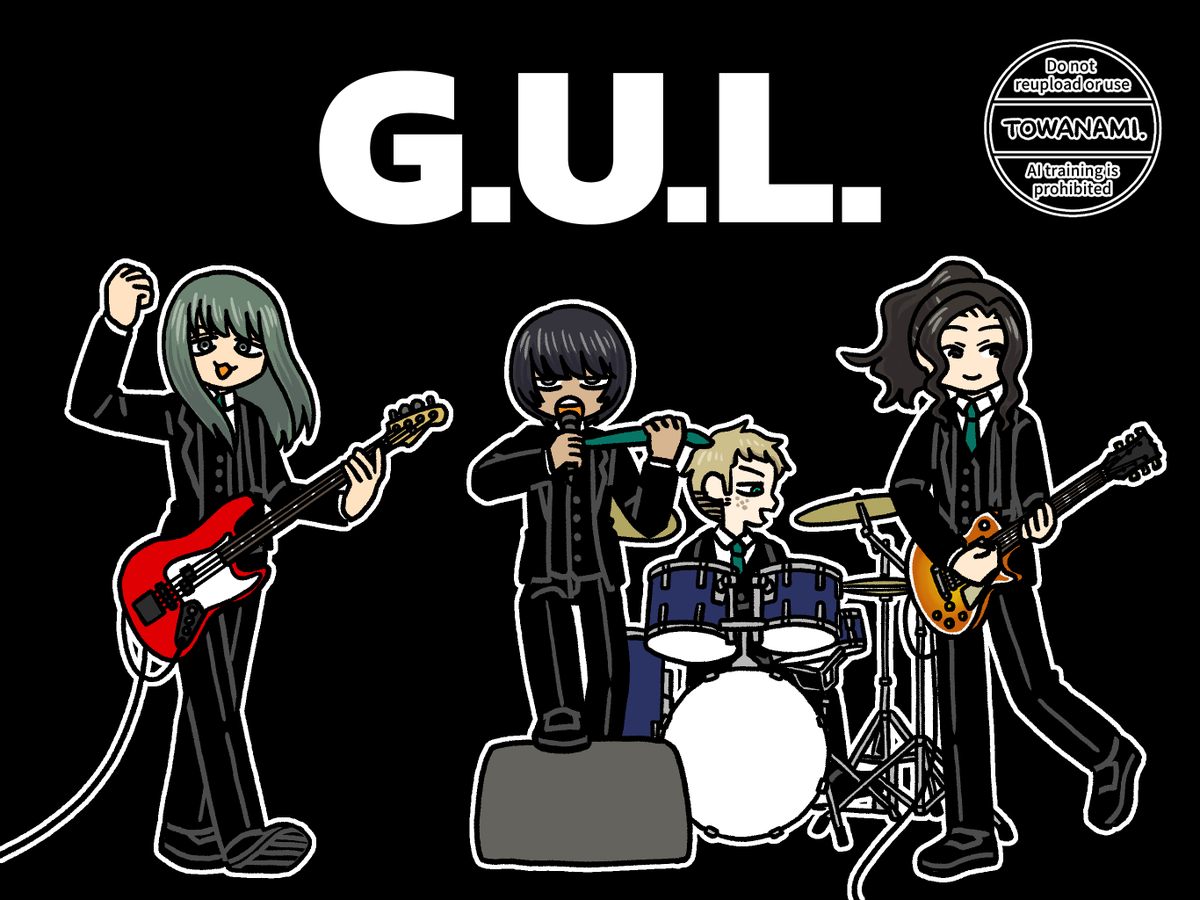 towanami's tweet photo. 6/9 ロックの日
創作バンド G.U.L. https://t.co/yXaJYcPGQf