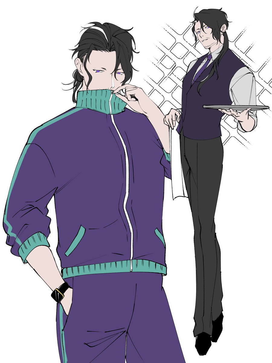 YOHJI_fanart's tweet photo. とらおぢにいろいろ着せてみよう🐯④ https://t.co/5cXtd5rbjL