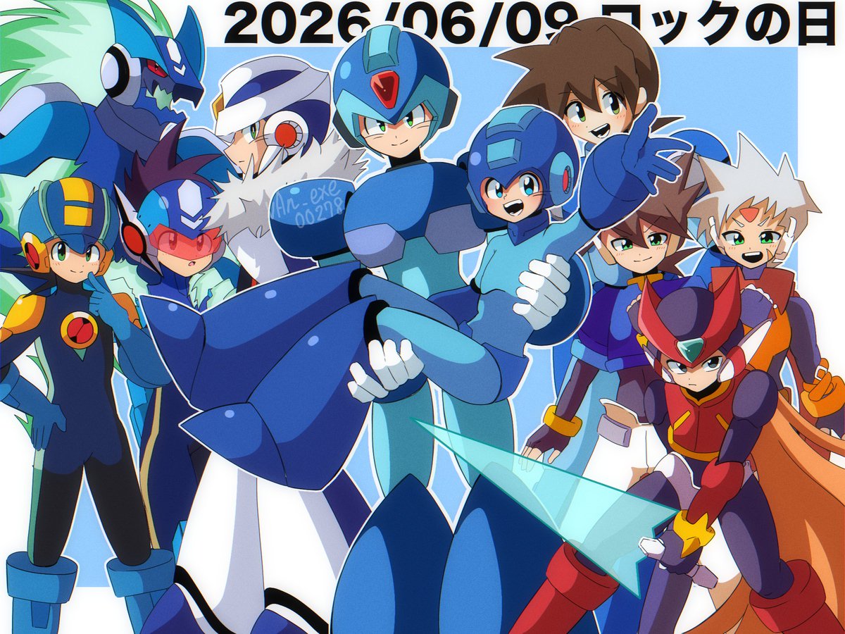 vAn_exe00278's tweet photo. ロックマンの日💙 https://t.co/3jjGrmZarN