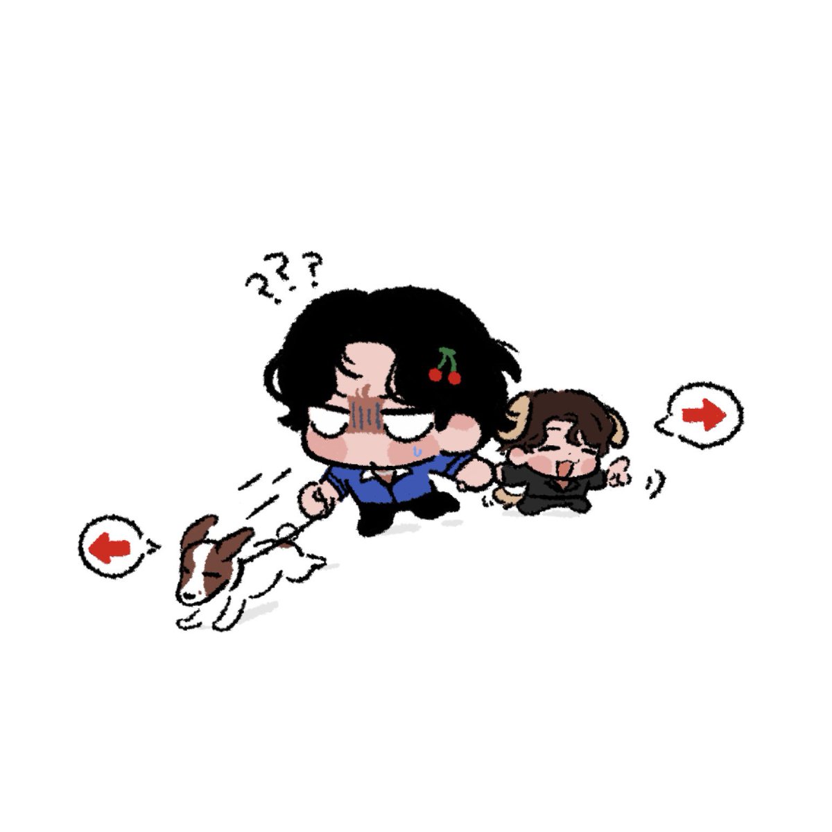 Koryy1101's tweet photo. 散歩中🐶🐶 https://t.co/fN8J8O5Rjc