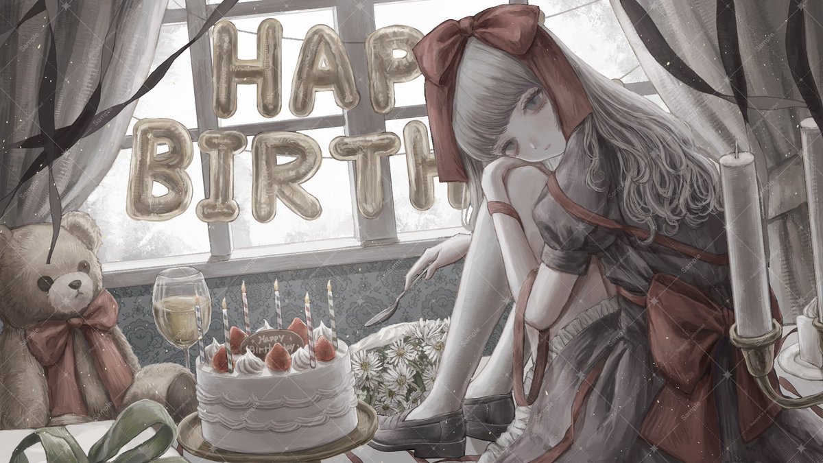 mashiroi_no's tweet photo. 紫苑様（#shion_4__）の 「バースデイ」の
MVイラストを担当させていただきました🎂
透明感のある歌声が素敵です✨
是非お聴きください𝝑𝝔 https://t.co/cEndFgCWcR