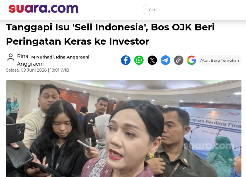 KenalKripto's tweet photo. IHSG Lompat 7%

Apakah karena Asing kembali masuk?

menurutku bukan.

Tebakanku, 

ini upaya untuk 'short-squeeze' kelompok 'Sell Indonesia'.

Short Squeeze = manipulasi harga agar naik sehingga trader yang short saham Indonesia jadi ter-likuidasi.

Ini adalah pesan.

Pesan kepada para shorter 

 'Jangan coba-coba cari cuan short saham Indonesia'

Memangnya bisa short saham Indonesia?

Bisa, tapi bukan cara standar. bukan untuk retail.

Blackrock bikin ETF untuk perusahaan Indonesia : iShares MSCI Indonesia ETF (EIDO)

Isinya 69 saham perusahaan Indonesia, yg utama:
BBCA, BBRI, BBNI.

ETF ini bisa di short dan pemain utamanya Hedge Fund dan Insititusi.

Per 15 may, jumlah posisi short EIDO naik 61% (lihat gambar).

Menurut kamu pesannya diterima dengan baik?