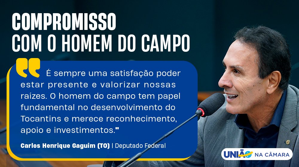 uniaocamara44's tweet photo. O deputado @Carlos_Gaguim (TO) participou da Cavalgada de Itaporã e reafirmou seu compromisso com os produtores rurais, trabalhadores e famílias que vivem e produzem no campo. https://t.co/B193yR0n5E