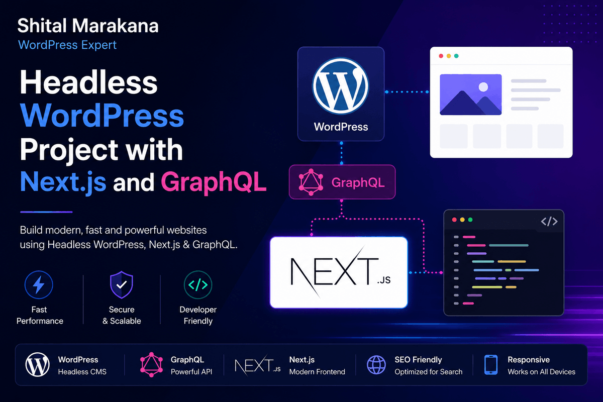 shitalmarakana's tweet photo. 🚀 Headless WordPress + Next.js + GraphQL

Modern websites need more than just great design—they need speed, scalability, and flexibility.

https://t.co/2dQLa0bp4R

#ShitalMarakana #hireme #HeadlessWordPress #WordPressDeveloper #WordPressExpert #NextJS #GraphQL #Headless #wpdev https://t.co/ydIOrFuTmn