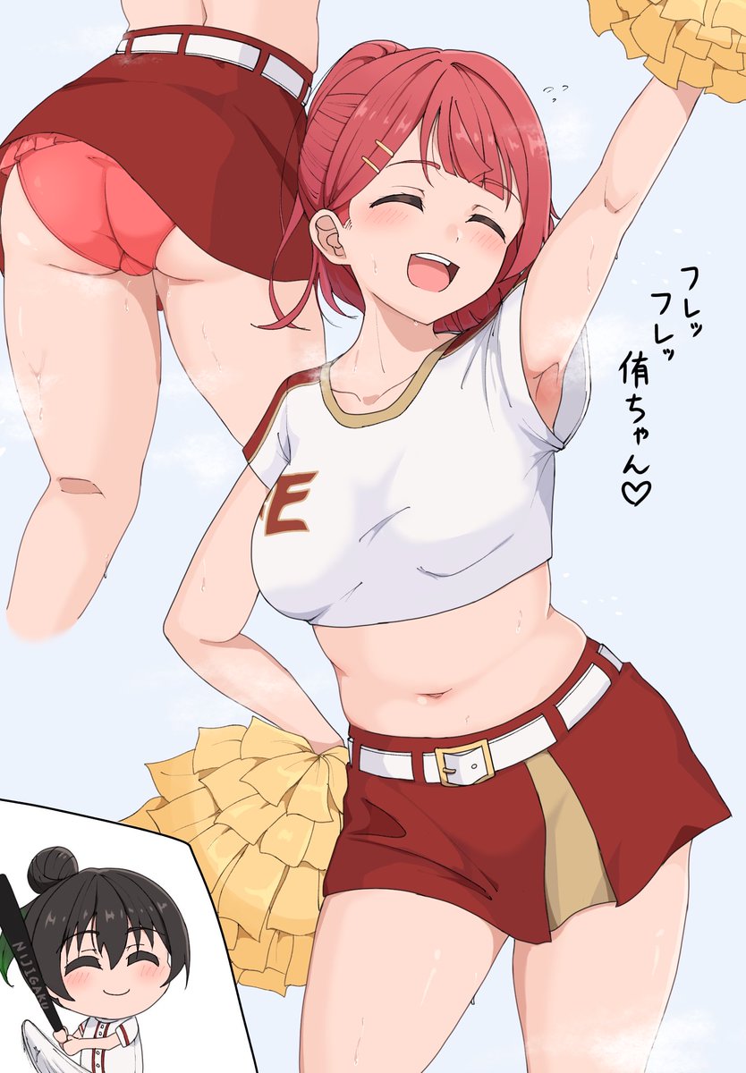 momodama7240's tweet photo. ニジガクrkgk「汗」 https://t.co/di9z3XyVA3