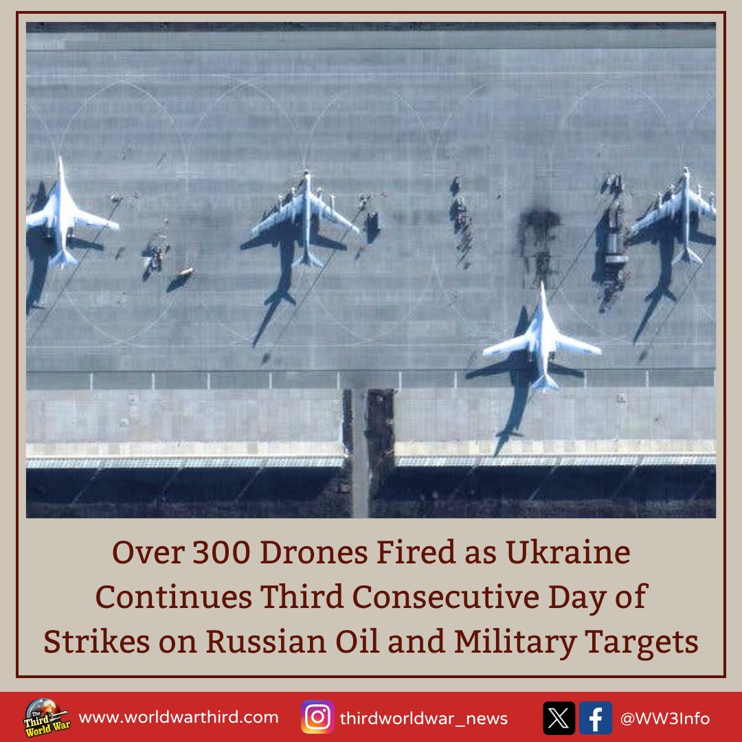 WW3Info's tweet photo. #WW3: Following #Russia’s missile strike &amp; recent comments by #PresidentTrump on European security, UK, France &amp; Germany have pledged increased aid for #Ukraine. Meeting in London, they also offered to mediate a ceasefire, but Kremlin says war would be decided on the battlefield. https://t.co/FoEzM0ilSq