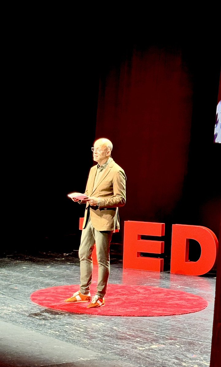 AGraylin's tweet photo. What a unique experience to speak in such a spectacular venue. Thanks @BalzerSB and #TEDxBerlin for the opportunity. The AGI windfall for the AI labs is a mirage, but the oasis of a better world can be real…if we take the right actions now. ✊🌍 

@VRWorldSociety @TEDxBerlin1 https://t.co/0aqmHp8OQO