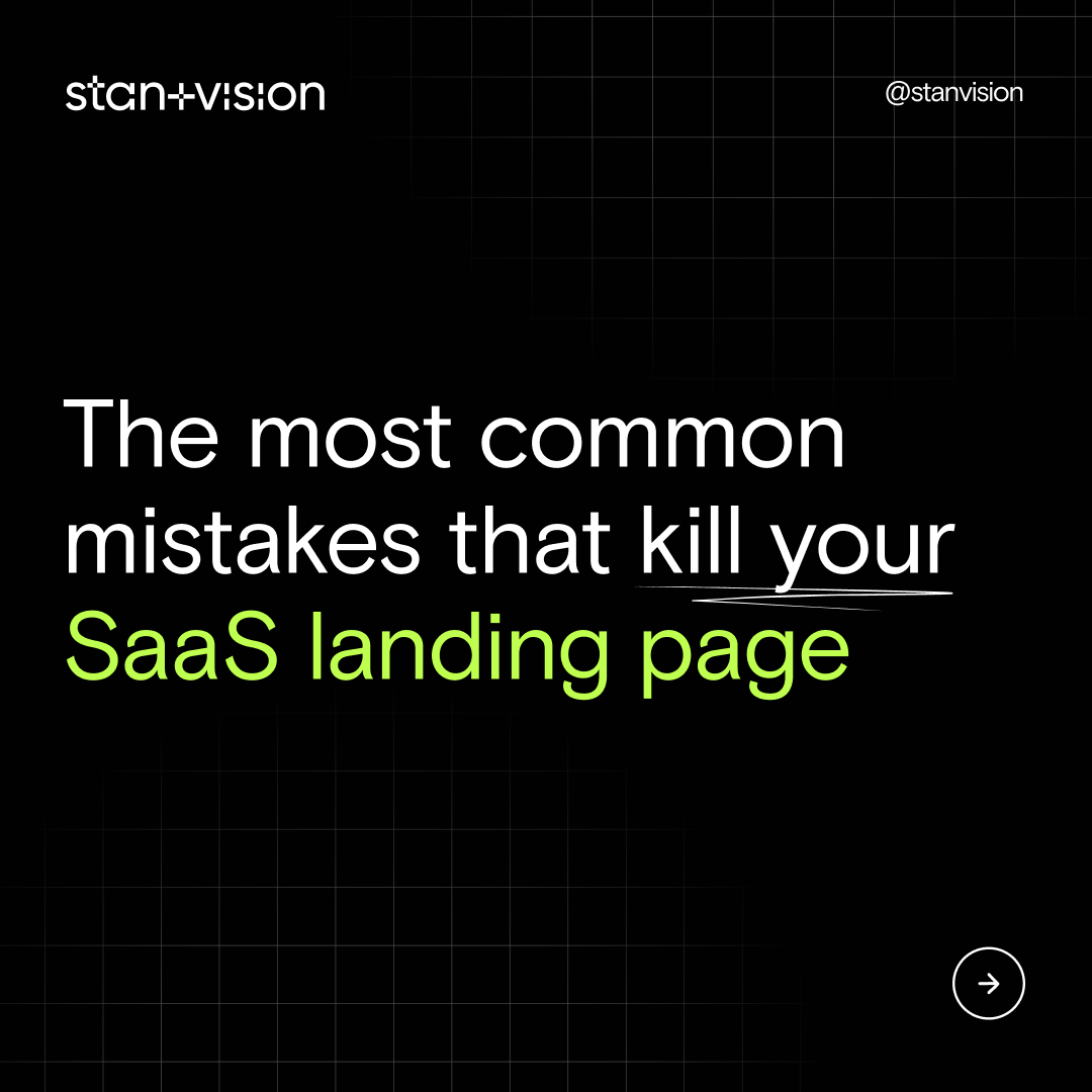stan_vision's tweet photo. Getting traffic but not signups?  

Your landing page is probably making one of these mistakes 👇 

#saas #growth #webdesign https://t.co/bB7Twn4ylx