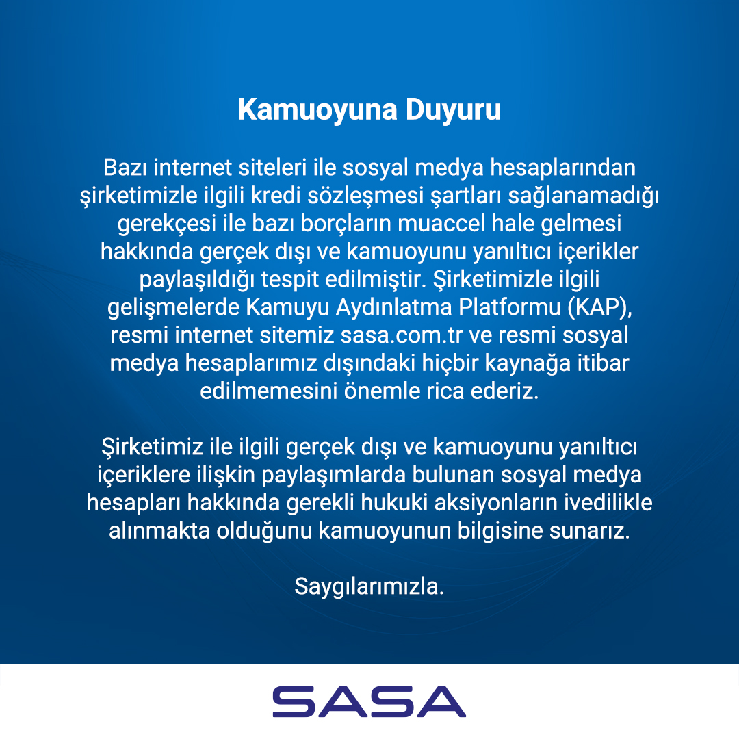 SASA tweet media