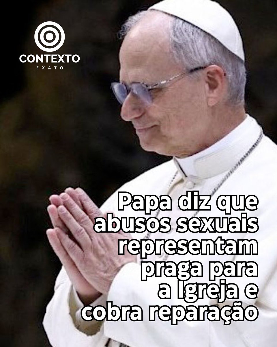 Contexto_Exato's tweet photo. No final de março, o governo do primeiro-ministro da Espanha, Pedro Sánchez, e a Igreja espanhola assinaram um acordo para indenizar as vítimas de crimes sexuais.

Siga @contexto_exato no Instagram!
Saiba mais no Portal Contexto Exato.

🔗 Link para a matéria nos stories. 
📸 Vatican News

https://t.co/rtIz3ecY7E