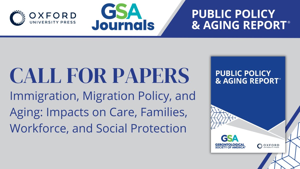 Gerontological Society of America (GSA) tweet media