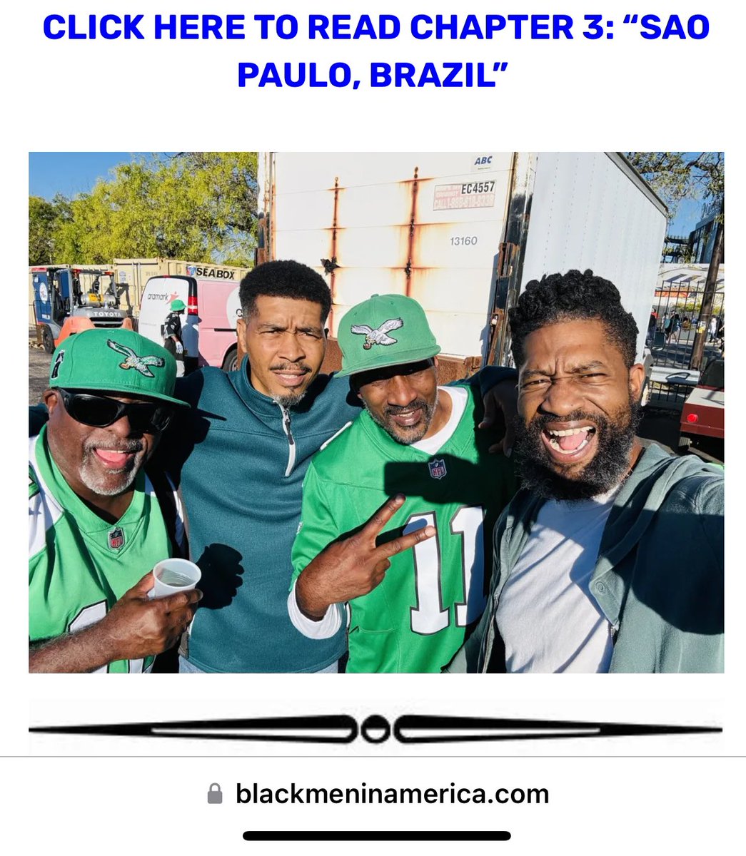 omartyree's tweet photo. #EAGLES #GO #INTERNATIONAL WITH  #TOUCHDOWNINBRAZIL BY #OMARTYREE ~ Don’t miss a 3RD #FREE #EXCERT of the 1st EVER #AMERICANFOOTBALL #game in #BRAZIL that #featured our EAGLES &amp; the #PACKERS in September 2024 ~  NEW LINK @ https://t.co/5VHjmdu23i https://t.co/qXiZY6of1M