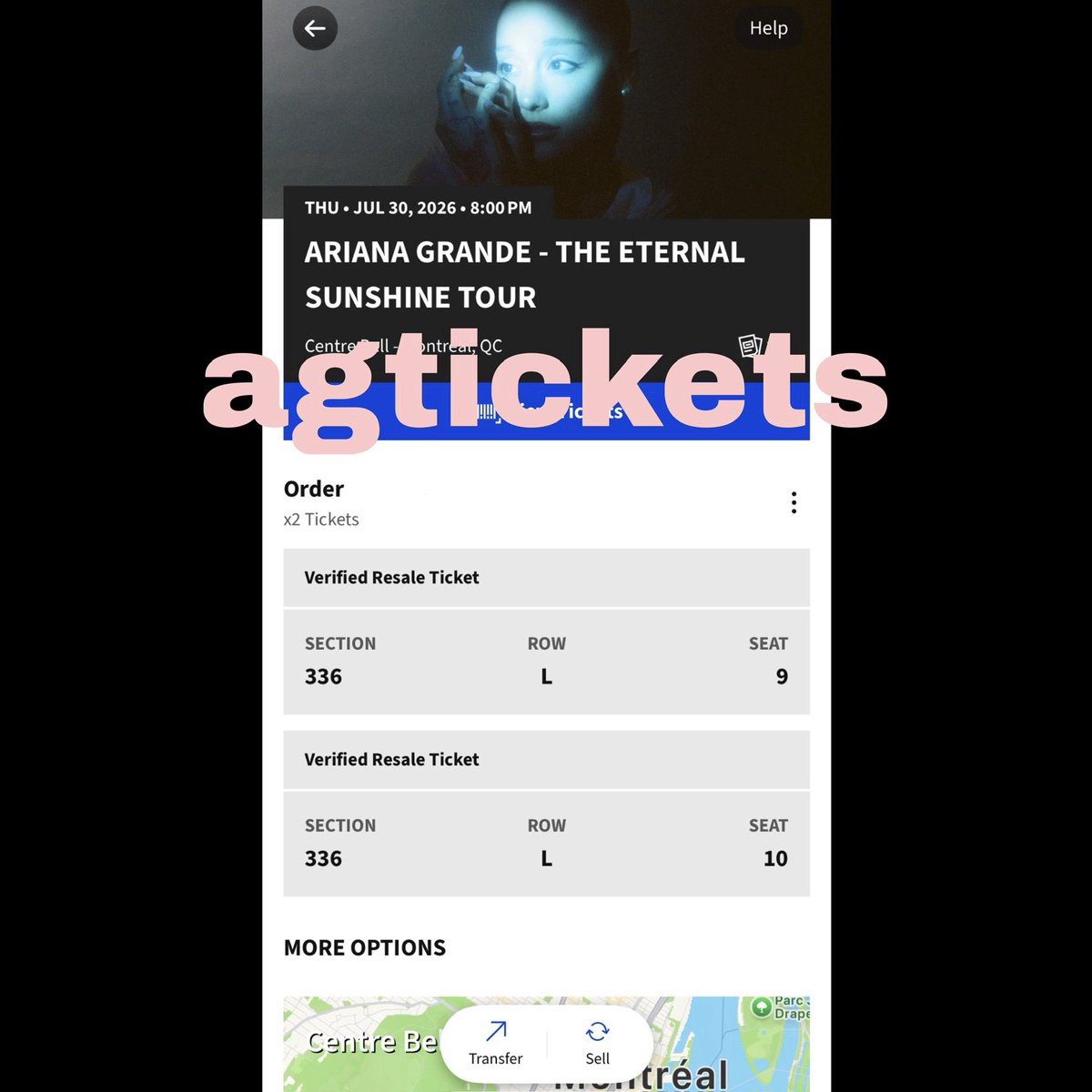 ariana grande ticket resale ⋆˙⟡ tweet media