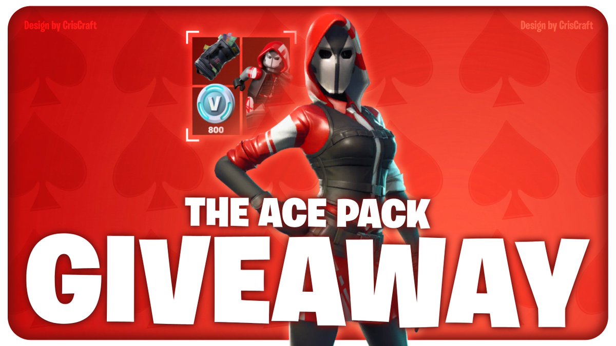 CrisCraft1304's tweet photo. 🎁 The Ace Pack Giveaway 🎁
Giving back to you for the love and support 💛🫂

🏆 1 winner

To join:
◦ Follow me w/ 🔔
◦ Like &amp; repost ❤️🔁
◦ Tag 2 friends 🫂

(Optional) Use code 'CrisCraft1304' to support the giveaways 💛
#EpicPartner

Ends in 48 hours ⏰ https://t.co/iwltAfRrXt