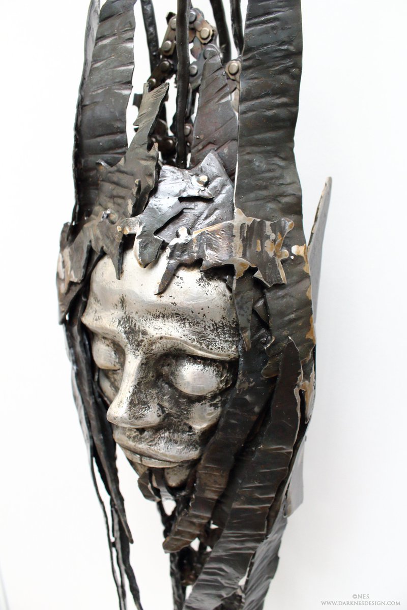 NesSculptrice's tweet photo. Immortelle 2.4-(13,5x11,7x83,3 cm)-Mai 2026

#metal #sculpture #art #artist #welding https://t.co/sJIKhUQAvi