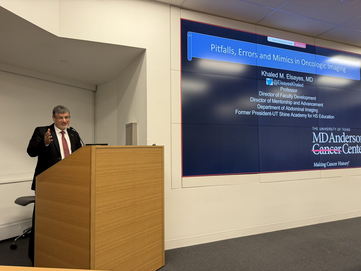 ElsayesKhaled's tweet photo. I enjoyed my visit to @ClevelandClinic where I gave a lecture and met with wonderful colleagues and trainees. Thanks for hosting me
#Radiology #RSSA #NuclearMedicine #MedEd #RadiologyEducation #RadTwitter #MedicalImaging #MedicalEducation #Medblend #radmeded #mentorship #coaching #residency #medstudent #IMG #nrmp #MedTwitter #radresidents #radres #Match2026 #CallForMentors