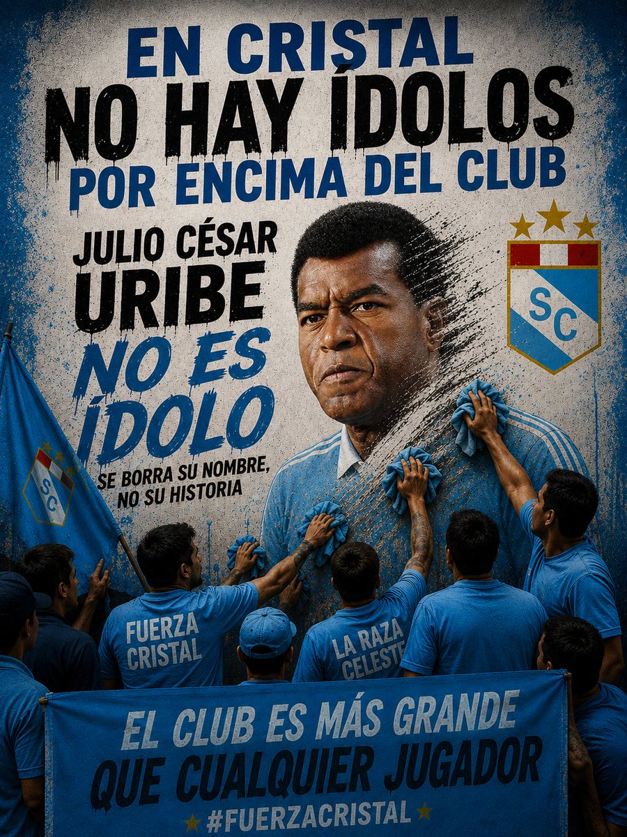 OutOfContextScr's tweet photo. De ser el mejor jugador de la historia del fútbol peruano a no ser NADA por defender intereses de su jefe.

Julio Cesar Uribe borró su nombre del club. https://t.co/m0tk3YSB2k