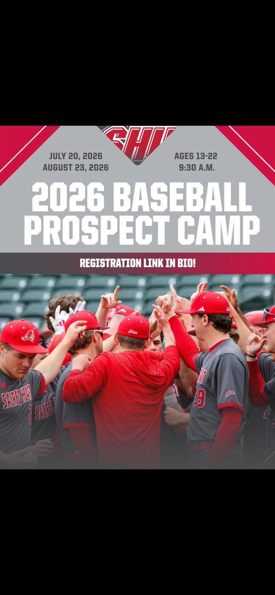 PatEgan32's tweet photo. Upcoming Sacred Heart Prospect Camps
7/20
8/23
* Link in Bio for more Info*
#RollPios https://t.co/Rg43ldjCOh