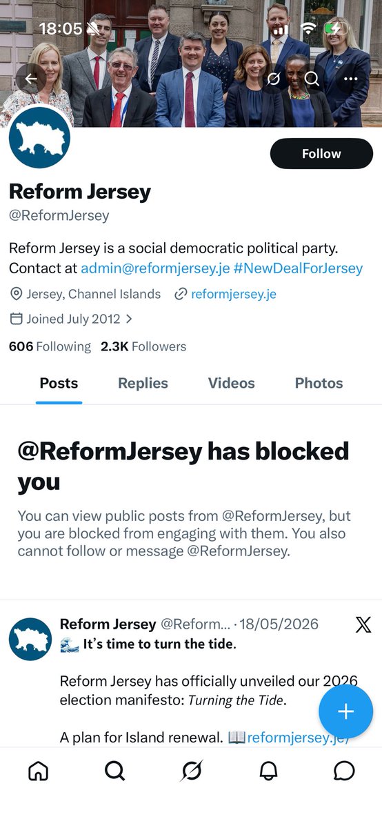 martinchinnery's tweet photo. @alexcfisher I’ve been blocked by the entire party of moderate social democrats… https://t.co/iwUoT6AO4k