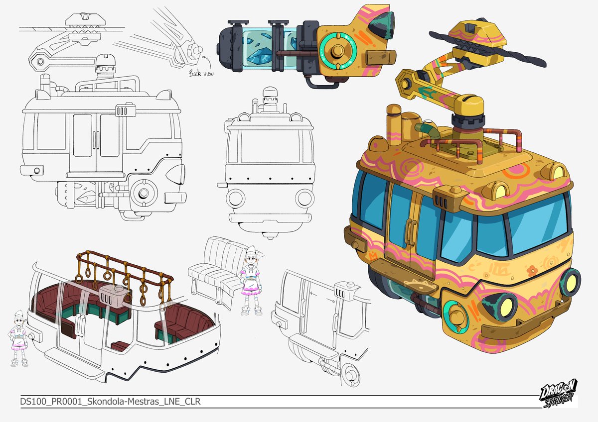 cartoonbrew's tweet photo. "Everything needs to have a little story to tell." From the smallest background designs to props, costumes, and towering architecture, 'Dragon Striker's' creators approached every corner of the series as an exercise in worldbuilding.
https://t.co/hiOMLMsGqx https://t.co/PEBWQEaq0r