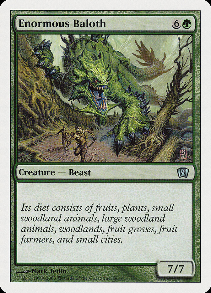 AtomicGuava39's tweet photo. @pompomend I was given an 8th ed learn to play set and it had this guy. This was the first magic card I fell in love with. https://t.co/yNBpMrcyqF