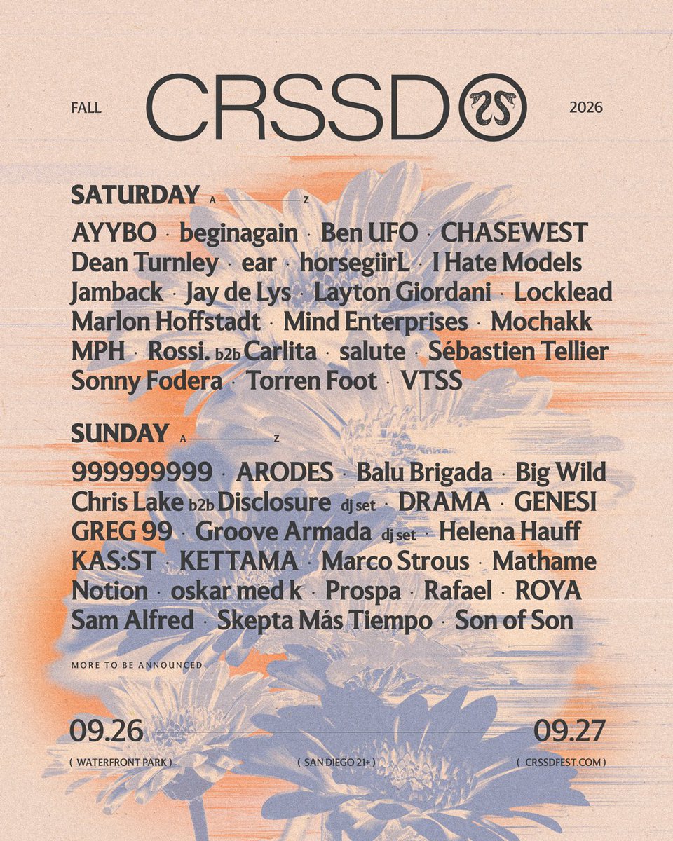 CRSSD Festival tweet media