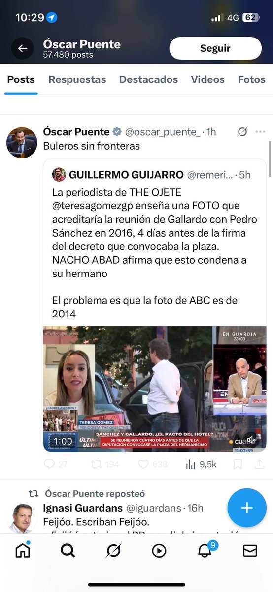teresagomezgp's tweet photo. Ahora que nos toca pagar la declaración de la renta, resulta aún más sangrante ver que nuestros impuestos van destinados a ministros cuya única función parece ser pasarse el día en @X insultando a los periodistas que auditan su gestión. Tergiversan, recortan y manipulan con tal de señalar. A nosotros nos llama "The ojete" día sí y día también (lo entiendo, y es que les damos mucho por culo).

Lo hacen porque saben que nuestra educación nos impide rebajarnos a su nivel. Pero yo no soy de poner la otra mejilla, y menos ante personajes incivilizados que parecen salidos de una fauna (🦧) propia de un gobierno convertido en un circo.

Le pagamos el sueldo con nuestros impuestos, pero como tiene bloqueada a media España, ni siquiera puedo citarle.