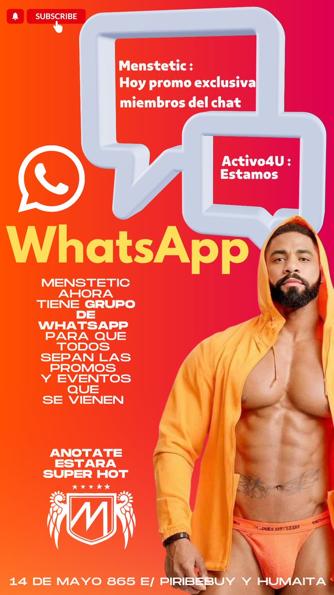 menstetic_sauna's tweet photo. Ya estás en nuestro grupo de WhatsApp? 
Uníte y disfruta de beneficios exclusivos https://t.co/3kkXl1UlFM