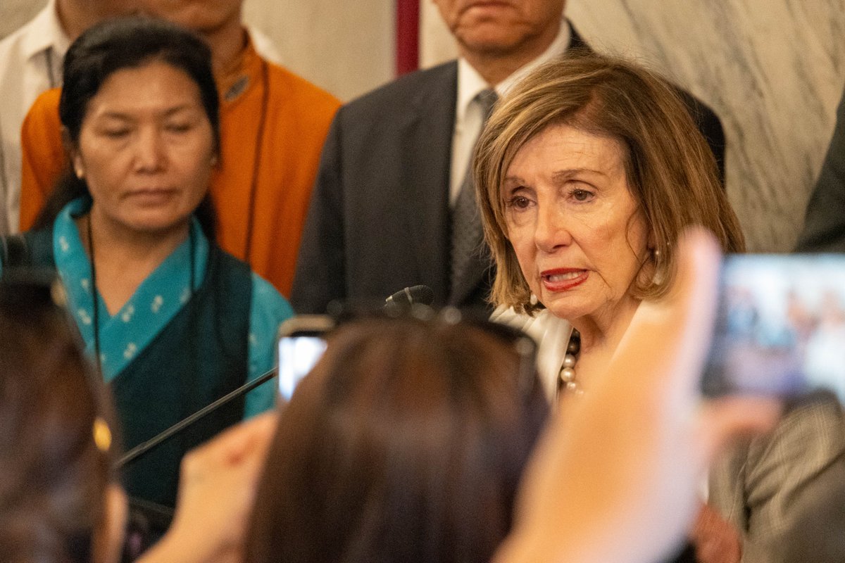 SaveTibetOrg's tweet photo. A massive thank you to all the #Tibet supporters who joined us on the Hill for an evening celebrating Tibet Lobby Day!

Alongside ICT President Tencho Gyatso, we were honored to welcome Speaker Emerita Nancy Pelosi and Dr. Namgyal Choedup from the Office of Tibet as they voiced their support for Tibet and the Tibetan issue. Let’s keep up the energy for day 2! #TibetLobbyDay