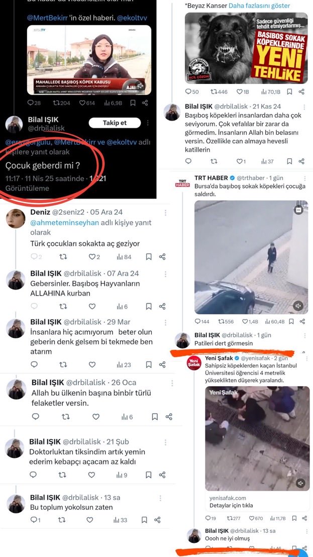 Merci_haber's tweet photo. 🔴 Kahramanmaraş’ta görev yapan aile hekimi Bilal Işık, sedye ve tıbbi malzemeleri 'köpek tedavisi' için kullanmasıyla gündeme gelmişti.

Işık’ın skandal paylaşımları ortaya çıktı.

“Çocuklar gebersin, başıboş hayvanların Allah’ına kurban.” https://t.co/qGt4nc89kg