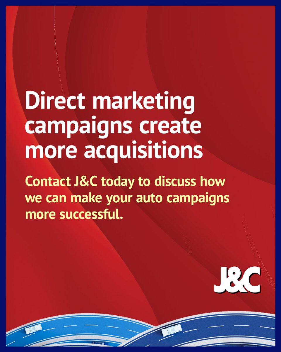 jacobsclevenger's tweet photo. A targeted direct mail campaign simplifies the complex auto insurance journey to help providers acquire and retain valuable customers.
#AutoInsuranceMarketing #DirectResponse #CustomerAquisition https://t.co/sw2Oe0etUt