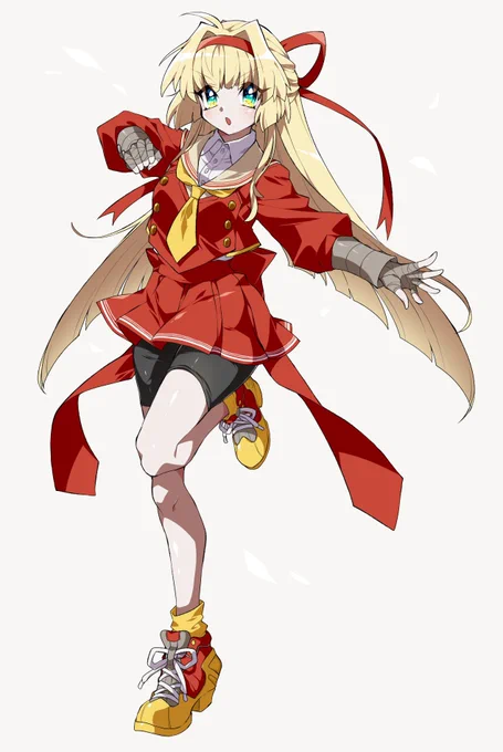 炎の方々 炎鰐レディキュー得大音痴JK 魂ブレノッテ-00レディキューの仲間のロボ娘 H爆安須首命(アスクビノメ)困り眉のお姉さん バシャ明日美(アスミ)空手部所属JK #pkg版ワンドロよそお題紹介用