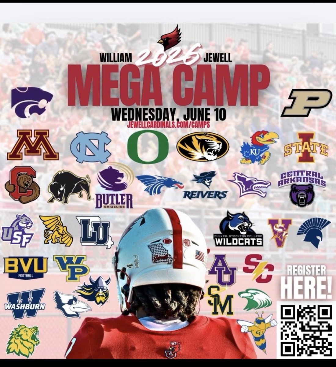 TimonFord2029's tweet photo. Fired up to compete at the William Jewell Mega Camp June 10th!!! come watch me compete and dominate 

@JewellFootball  @CoachBethany  @CoachAmbroson  @KeatonEdwards30 @landonrwright @MDaniels5 @UA_EMKSFB @GreshamjUa @EMKS_Athletics @CoachMcNealFB @CoachHand__ @JPRockMO https://t.co/PRCzEbif7r