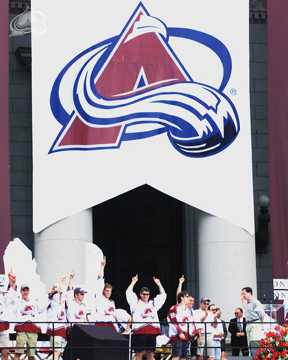 Avalanche's tweet photo. 25 years ago today, we hoisted the Stanley Cup for the second time. https://t.co/j9ZJlKajh0