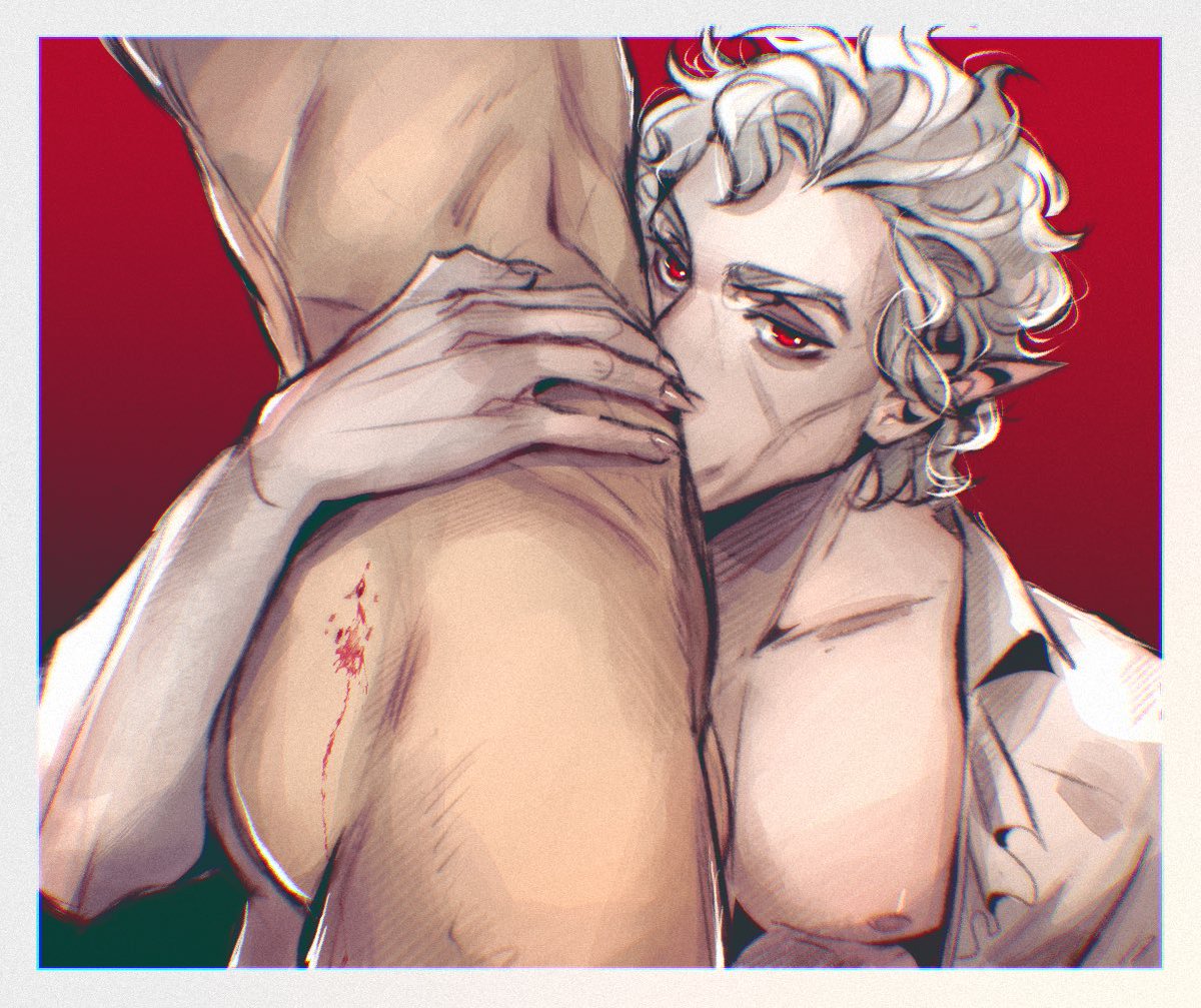 Iruka_k's tweet photo. Hunger ✨
#astarion #tav #bg3 https://t.co/sAz8uxRaDc