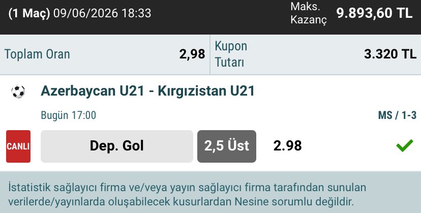 wengervip14's tweet photo. Vip grupta rollinge başladık 
Başlangıç 2000
Hedef 20.000
İkinci adım kazandı 
Üçüncü adım birazdan verilecek 

#rolling #iddaa https://t.co/fKKD8mbriI