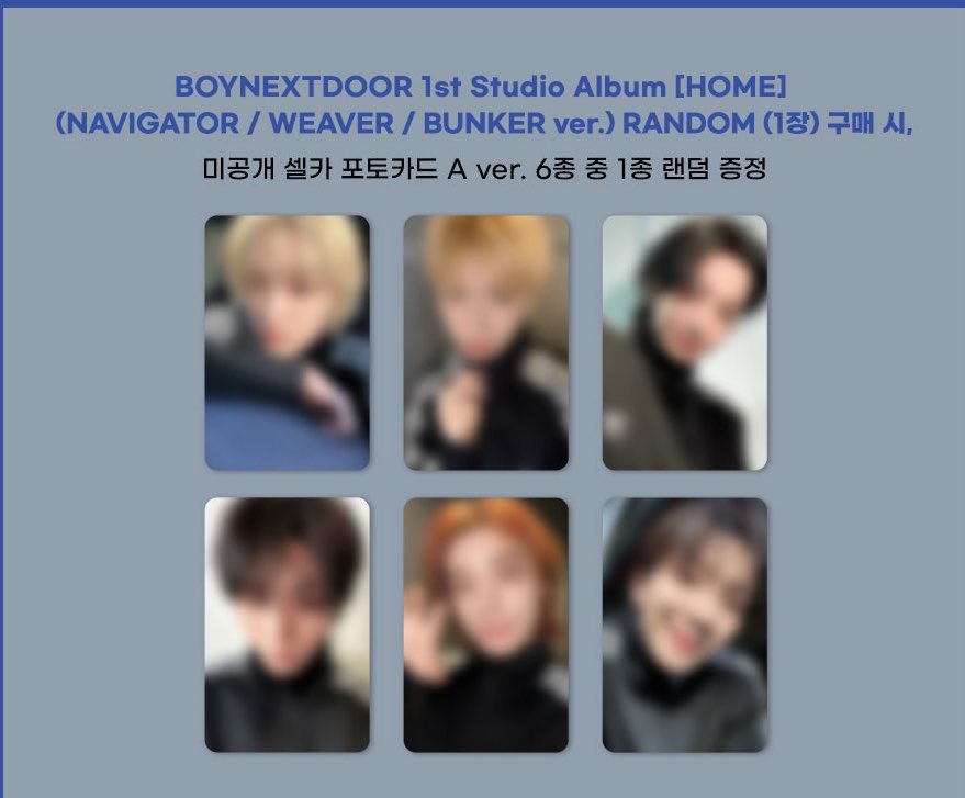 sy_rt11's tweet photo. BOYNEXTDOOR ボネクド HOME 共同購入 代行 Apple Music

譲 ソンホ、リウ、ウナク
(〆て購入の方優先)

求 1700円(送料込み)
paypay(マネーライト✖️)or 銀行入金

お気軽にリプ、DMお待ちしてます🥰 https://t.co/VPNhfd2nLt