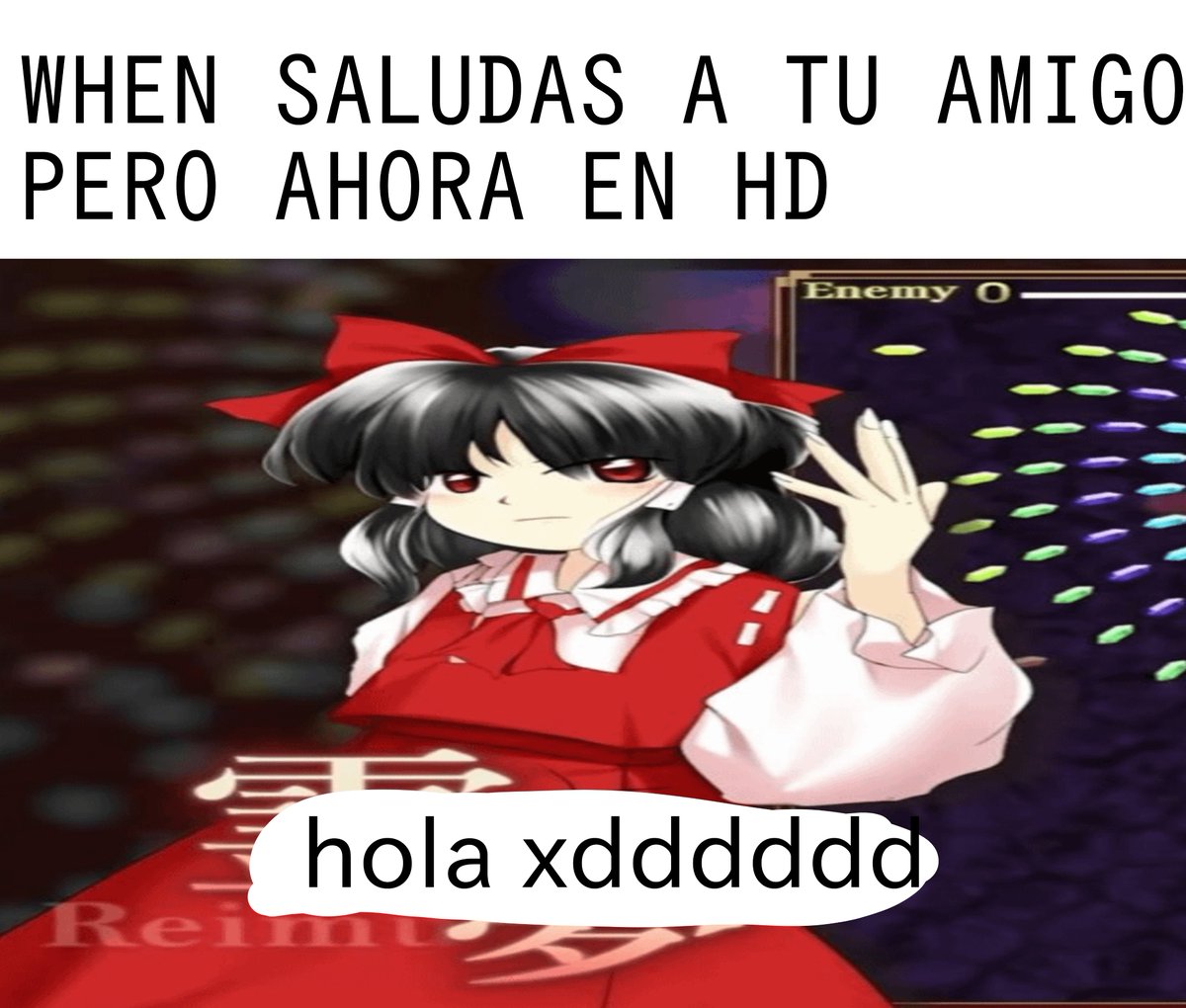 The_Frannm's tweet photo. Va a haber remake del touhou 6 para la switch https://t.co/sZyffMorkN