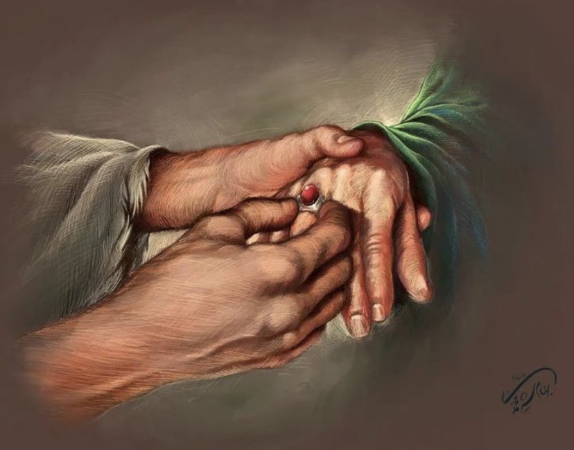 Ahl_al_bayt1's tweet photo. يَا مَن تَصَدَّقَ بِخَاتَمِهِ رَاكِعًا
إنِّي رَجَوْتُكَ فِي الجَنَّةِ شَافِعًا🤍 https://t.co/wsJZLwK9Jz