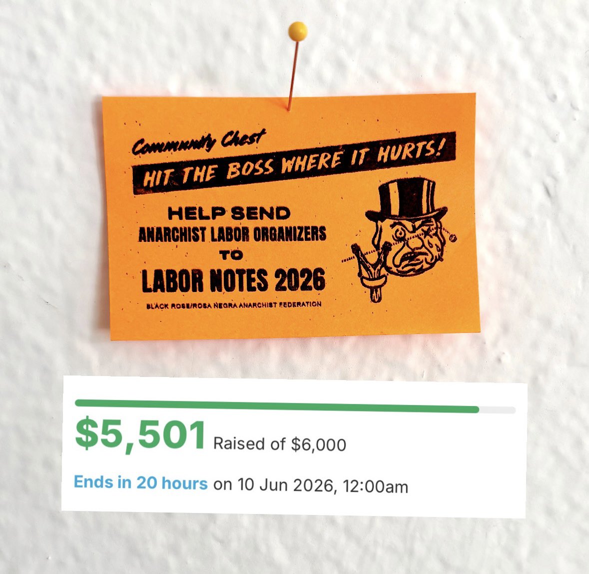 BRRN_Fed's tweet photo. We’re in the final hours of our fundraiser and we’re near the finish line 🏁🚩🏴

Help us get there! 

https://t.co/Wip8R8SVrF https://t.co/8LWrynDsOG
