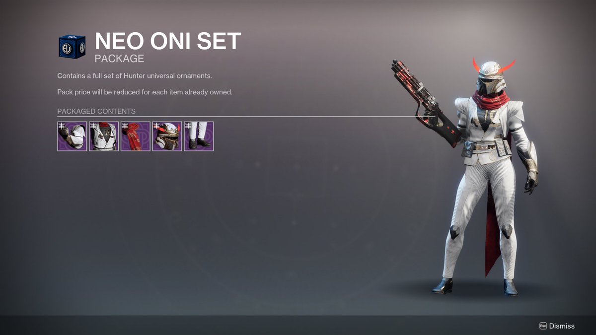 D2_Director's tweet photo. Destiny 2: New Neo Oni Armor Set https://t.co/PonyhKuOXu