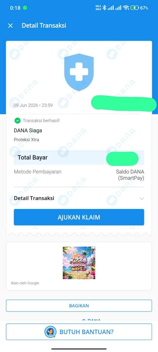 zensofst_'s tweet photo. Pls, dana. Kenapa iklannya judol 😭 https://t.co/qrVxg16KJw