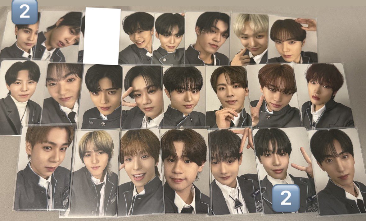 nya___z's tweet photo. PRODUCE 101 新世界 日プ 練習着 制服 ステッカー タワレコ ガチャ 交換

【求】KCON矢田

【譲】画像   ジェヨン.ヒョンスン.柳谷.髙谷.濱田.熊部.倉橋.山下etc.

✦︎n:1🉑
✦︎郵送希望

お気軽にお声がけくださいෆ https://t.co/IreV9AgiLw