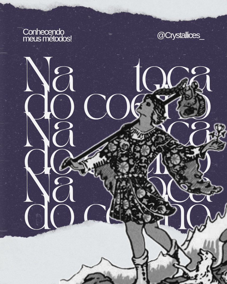 crystallices_'s tweet photo. ✨ Método: Na toca do coelho! 🐇

Assim como Alice, você caiu numa toca de coelho e agora não sabe mais como sair dela? Esse método é sua solução!
Nele veremos o cerne do problema, que é aquilo causando a estagnação na sua vida e o que te distrai. Então, partiremos para a orientação, onde lhe indicaremos a chave para sair dessa toca e como alcança-la, mas não sem antes lhe mostrar as lições que devem ser aprendidas com essa situação.
Não permita que uma distração lhe impeça de sair da toca e desfrutar do país das maravilhas, pois aqui, lhe orientaremos a como chegar na chave para abrir essa porta.

Se interessou? Me chama pelo link abaixo:

https://t.co/wv8jEeZKWh