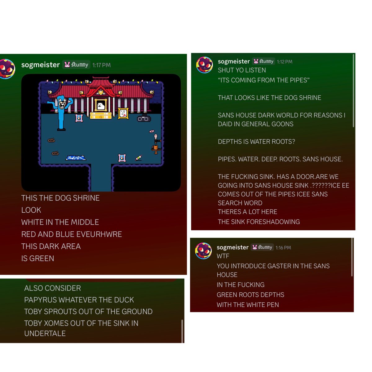 sogmeister | # deltarune tommorow tweet media